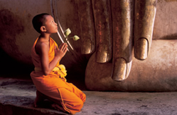 respect buddha and king